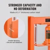 Hydraulic 6 Ton H-Frame Garage Floor Adjustable Shop Press with Plates, 6T, Orange 6
