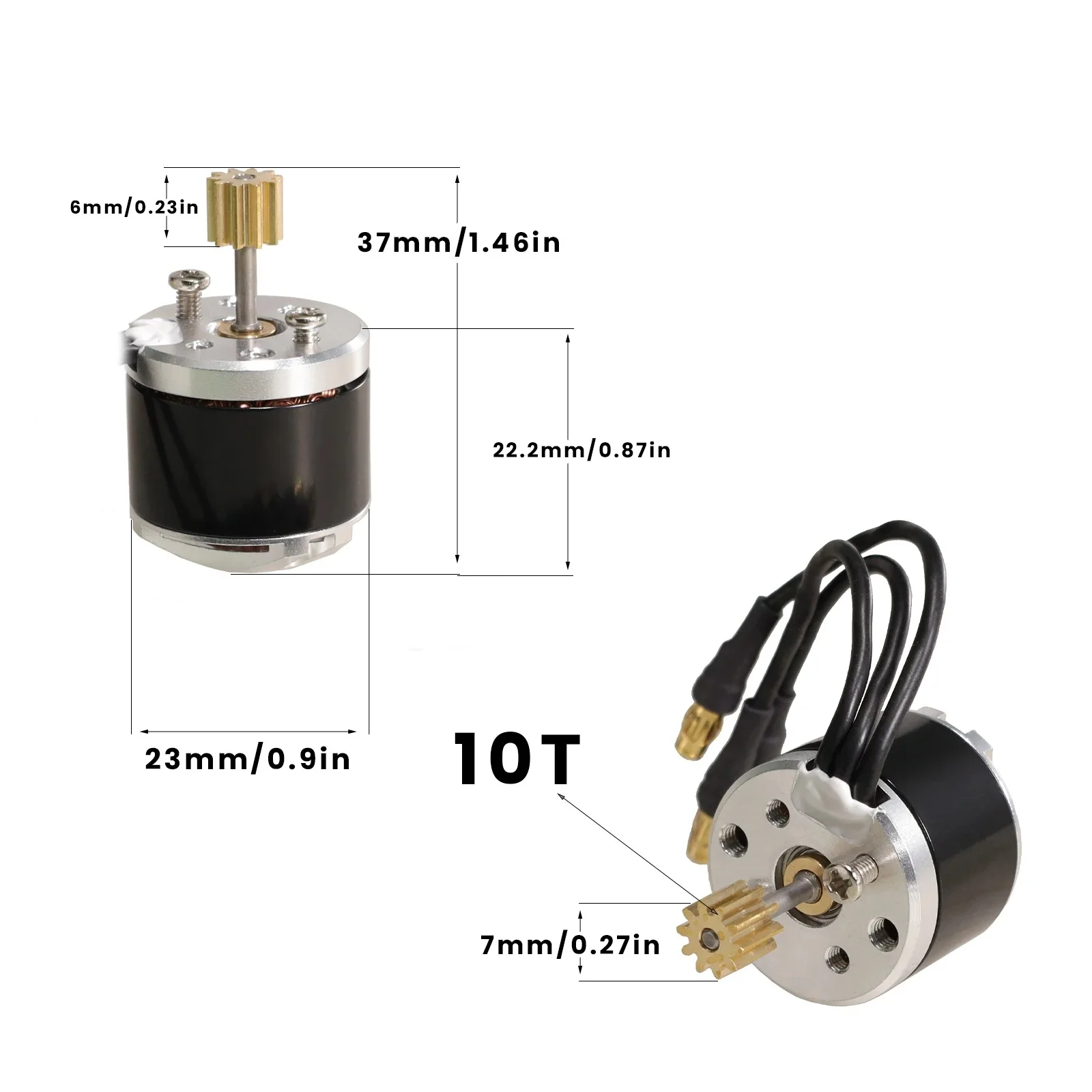 Kit Moteur 2322 2600KV + ESC AM32 45A pour MN82 MN99S