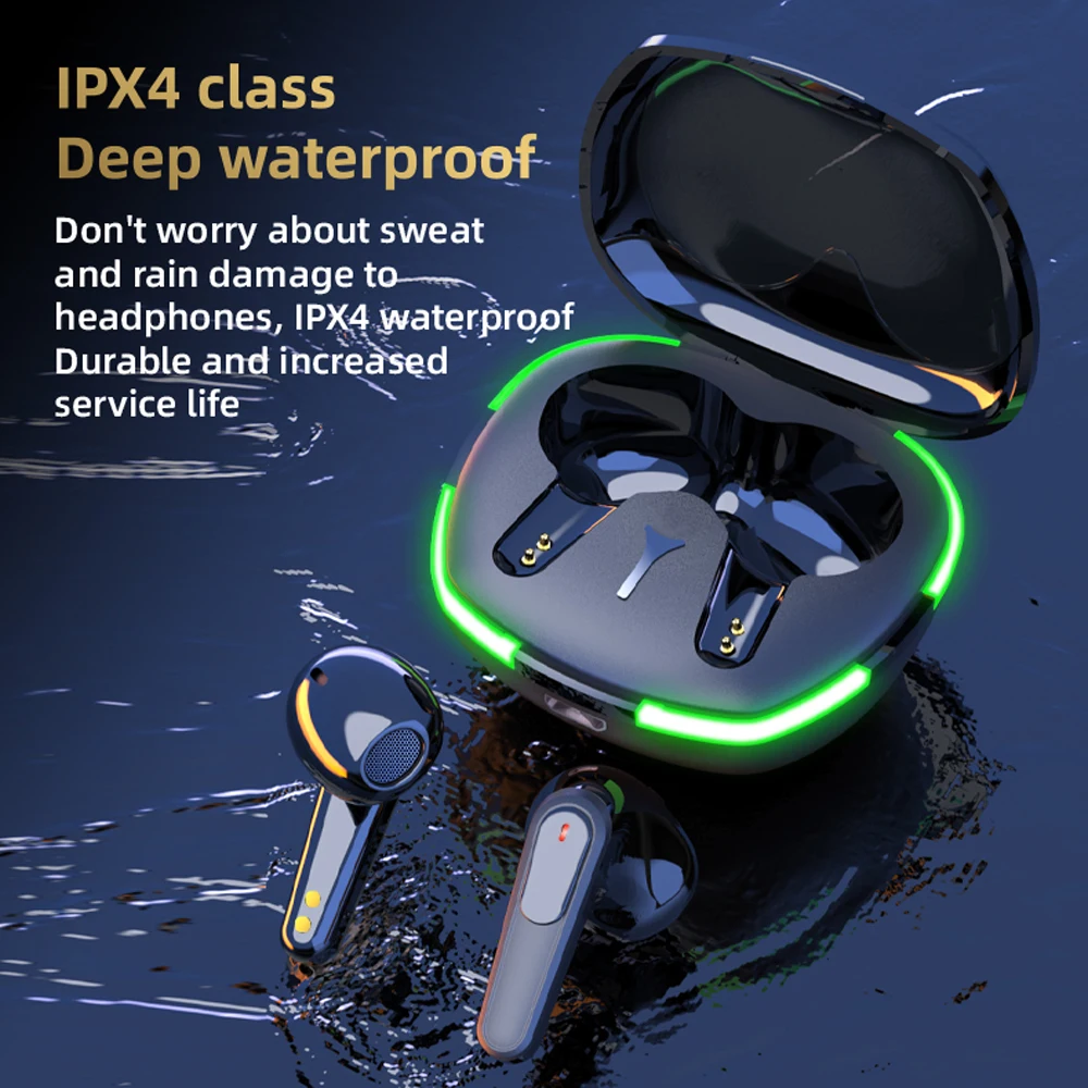 Wireless Pro 60 TWS Fone Bluetooth Headphones Touch Control Earbuds with Mic Wireless Bluetooth Headset Sport Earphones 4