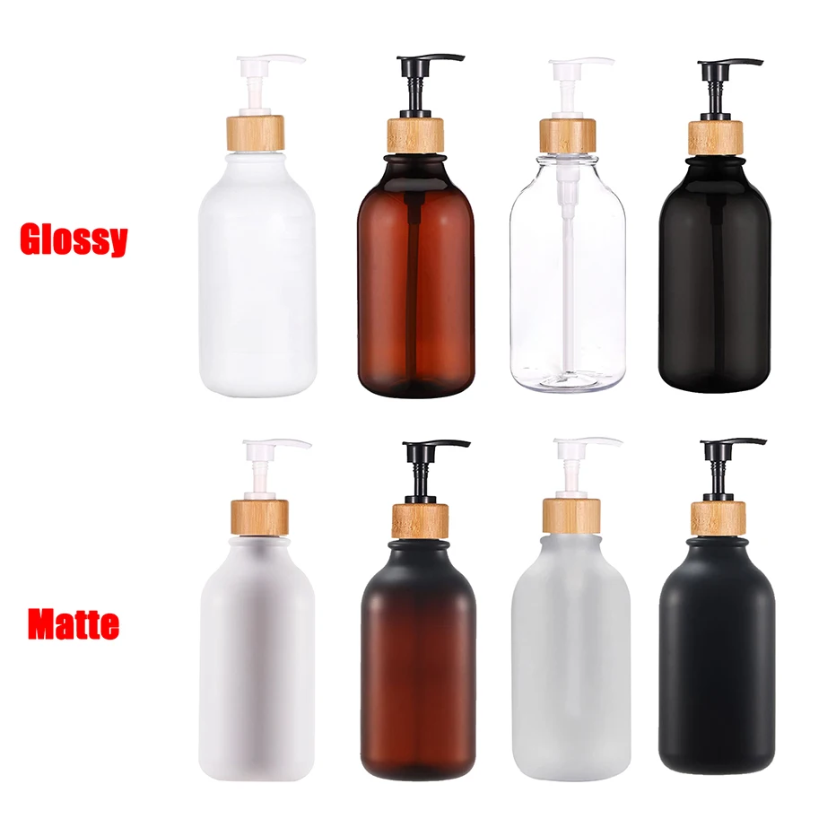 White Hand Soap and Dish Soap Dispenser with Pump Soap Bottle for Farmhouse Kitchen Counter Bathroom Decor Organization 500ml 5