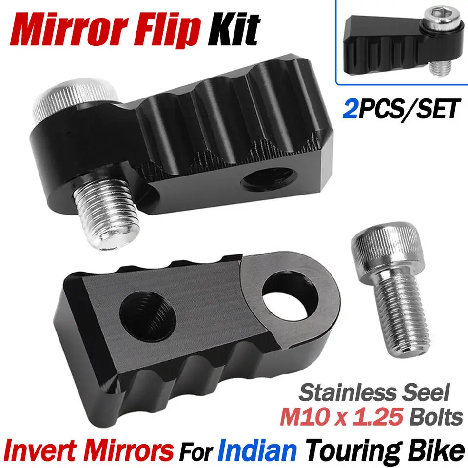 

2X зеркальный флип-комплект для индийского мотоцикла Chief Challenger Спрингфилд