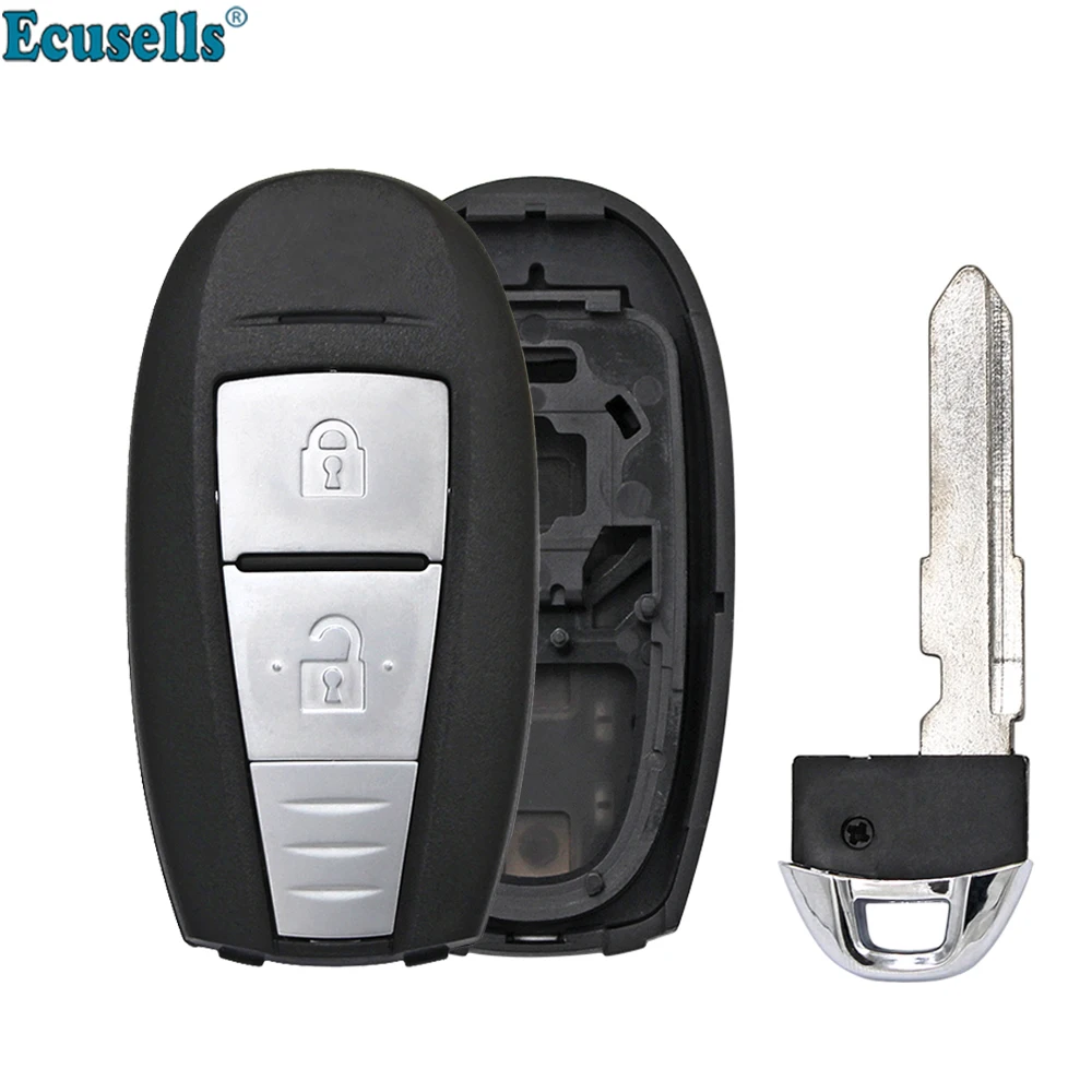 2 Button Smart Remote Key Blank Fob Shell Case for Suzuki Swift SX4 Vitara 2010-TS007 TS008