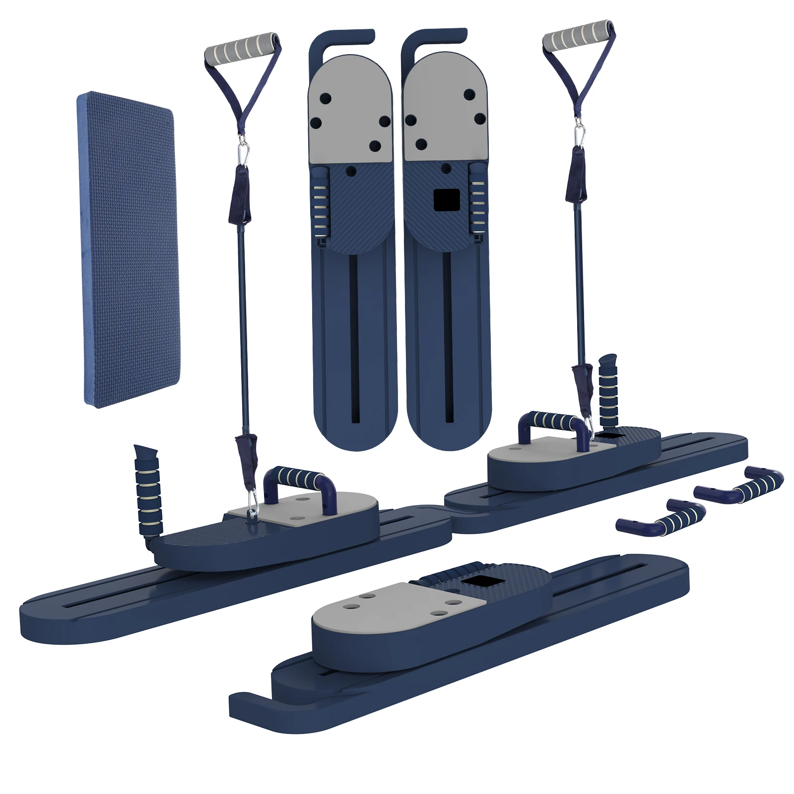 Vielseitiges Pilates-Trainingsgerät Abnehmbares Bauchtrainingsboard Armstraffungswerkzeuge Ganzkörper-Trainer mit Rutschfestem Griff – Detail 5