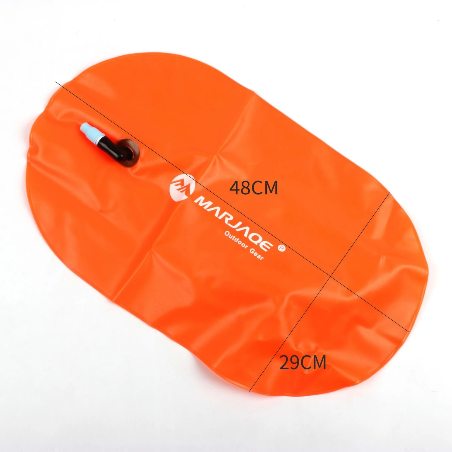 

1pcs Swimming Float Bag Waterproof PVC Inflatable Swim Buoy Water Sport Lifesaver Life Buoy Air Dry Tow Sailing Flotation Bag