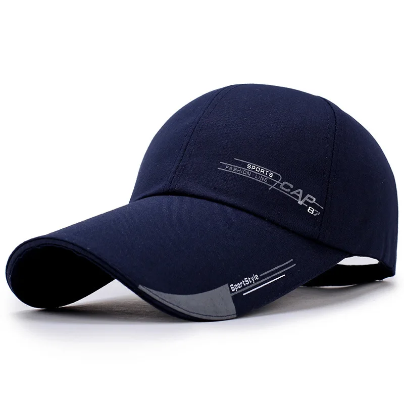 Casquette de Baseball casquette de sport couleur unie chapeau de soleil mode décontractée en plein air Hip-Hop Gats pour hommes et femmes chapeau