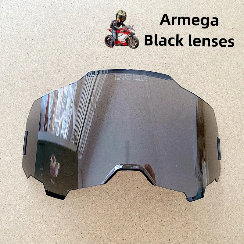 Enhanced Motorcycle Goggle Replacement Lenses - 5 HiPER Mirror Colors for Dirt Bike, Motocross & Cycling Safety Glasses
