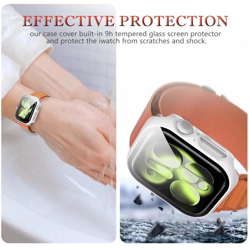 Premium Tempered Glass Screen Protector with Protective Case
