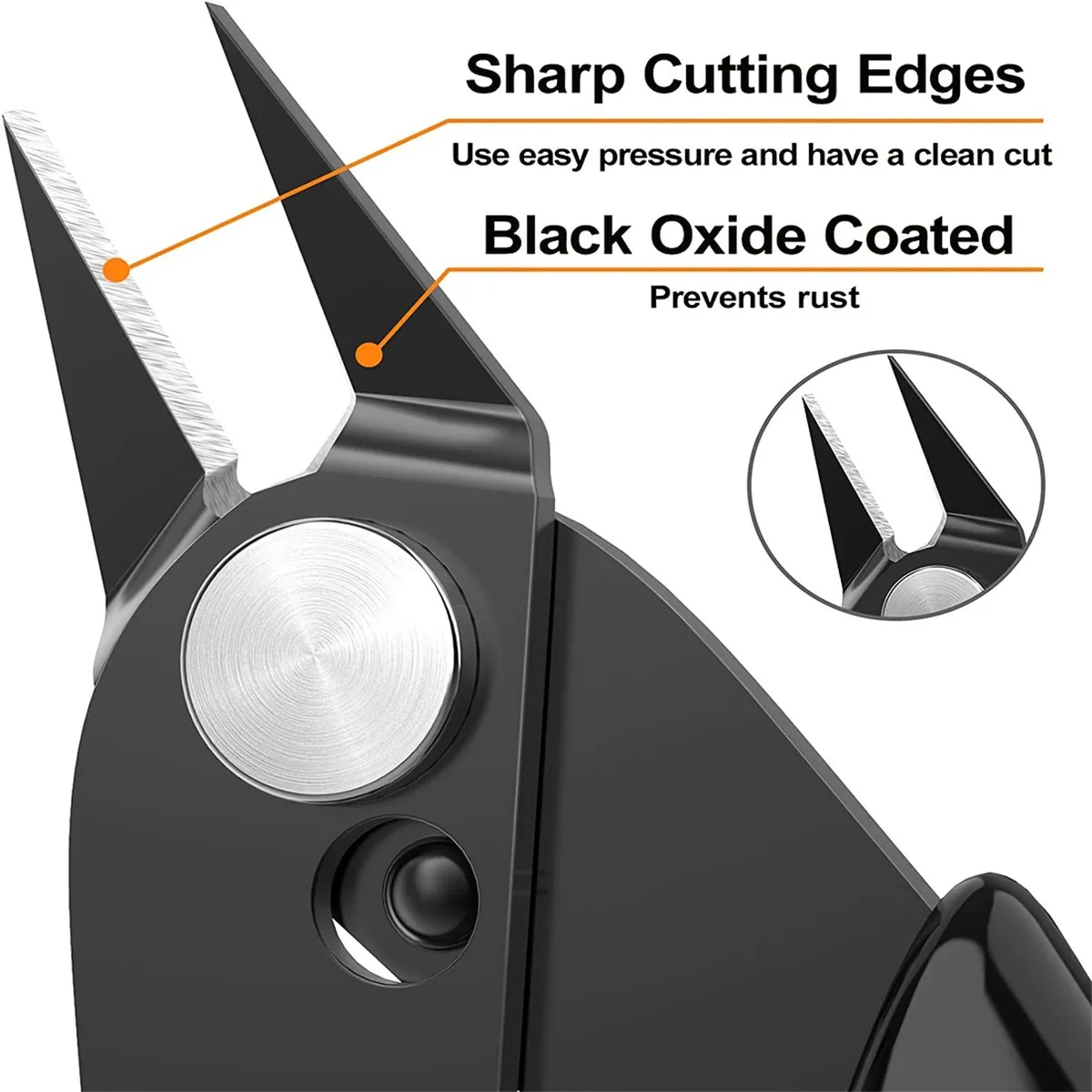 Diagonal Pliers Carbon Steel Pliers Electrical Wire Cable Cutters Cutting Side Snips Flush Nipper Hand Tools