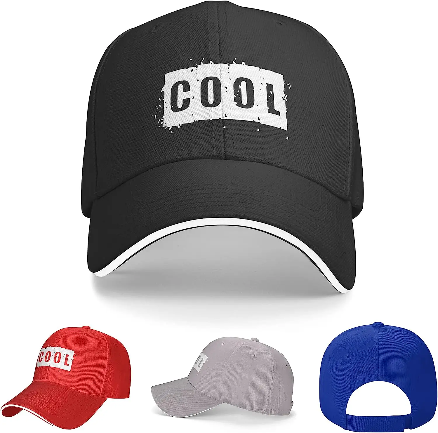 Cappello Personalizzato Con Foto E Testo – Berretto Unisex Regolabile, Basebal Cap, Regalo Originale - 3