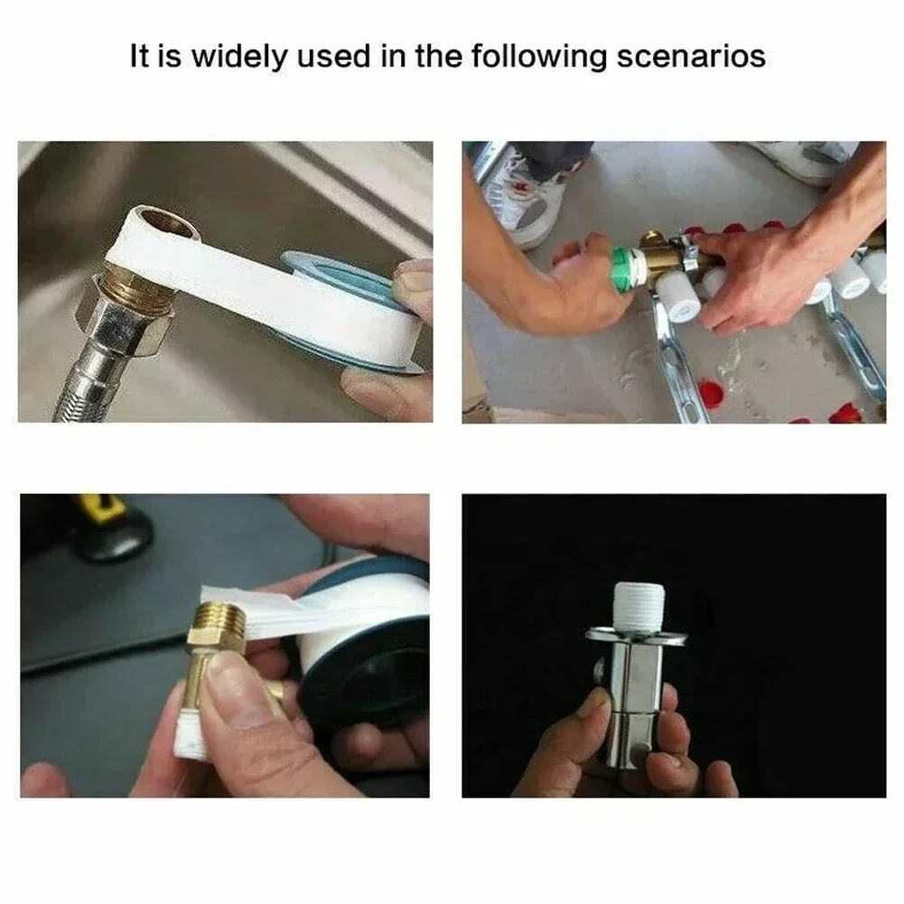 Acquista Nastro Sigillante Per Filettatura Per Raccordo Idraulico In Rotolo PTFE Per Sigillare Tubi Dell'acqua In Italia A Partire Da 5.08 - Foto 3