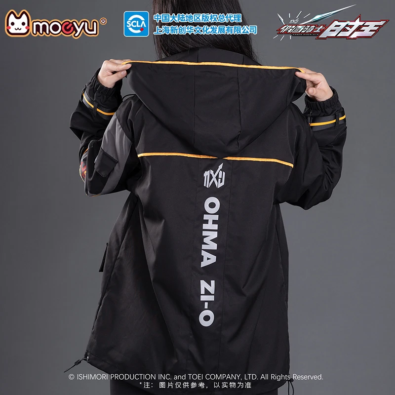 Original Moeyu KAMEN RIDER ZI-O Trench Coat Anime Jacket Men Women Clothing Costume Casual Outdoor Zipper Jackets Streetwear 3