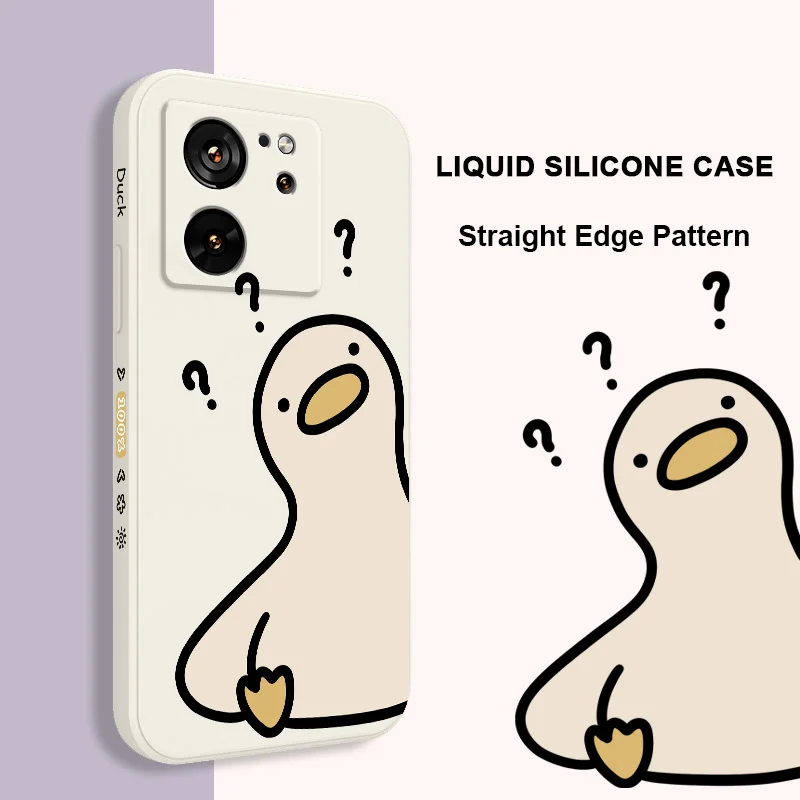 Charming What A Duck Silicone Soft Phone Case Cover
