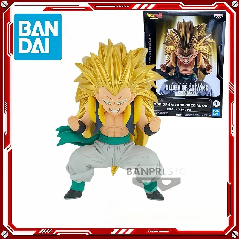 

Bandai Original Dragon Ball Z Anime Figure Super Saiyan 3 Gotenks Blood Of Saiyans-special Xvi Action Figure Toys Decorations