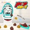 Shoot The Poop Funny Family Game Funny Party Toy Christmas Gift Fast And Frenzied Flushing  Poop Toilet Parent-Child Game Set 3