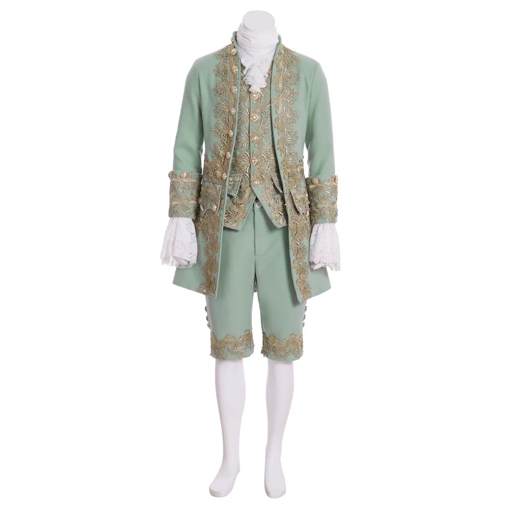 

Mens 18th Century Victorian Gentleman Elegant Costume Aristocrat Cosplay Medieval Royal Men Court Costume Victorian Men's Outfit