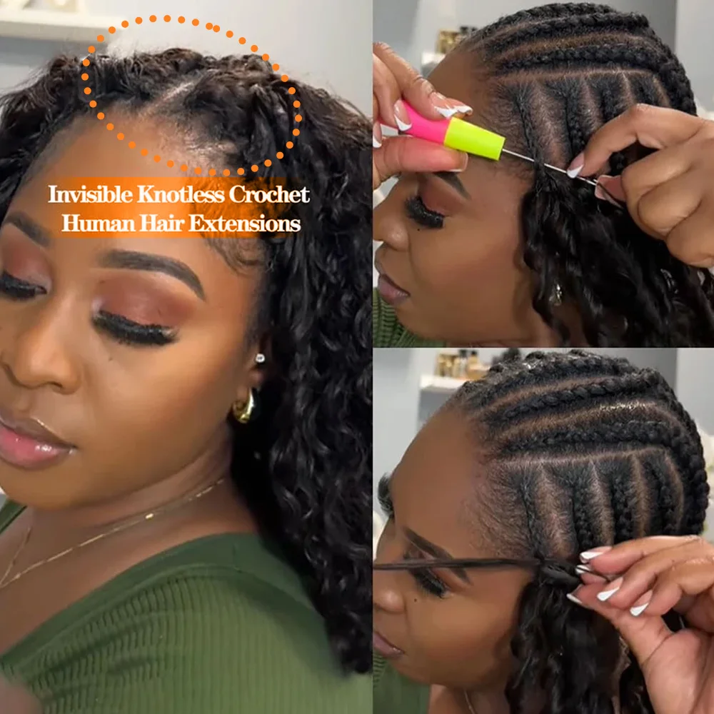Afro Kinky Curly Feather Crochet Hair Extensions For Women The 3rd Generation Texture-Tight Afro Kinky Coily Reusable Upgrade 5