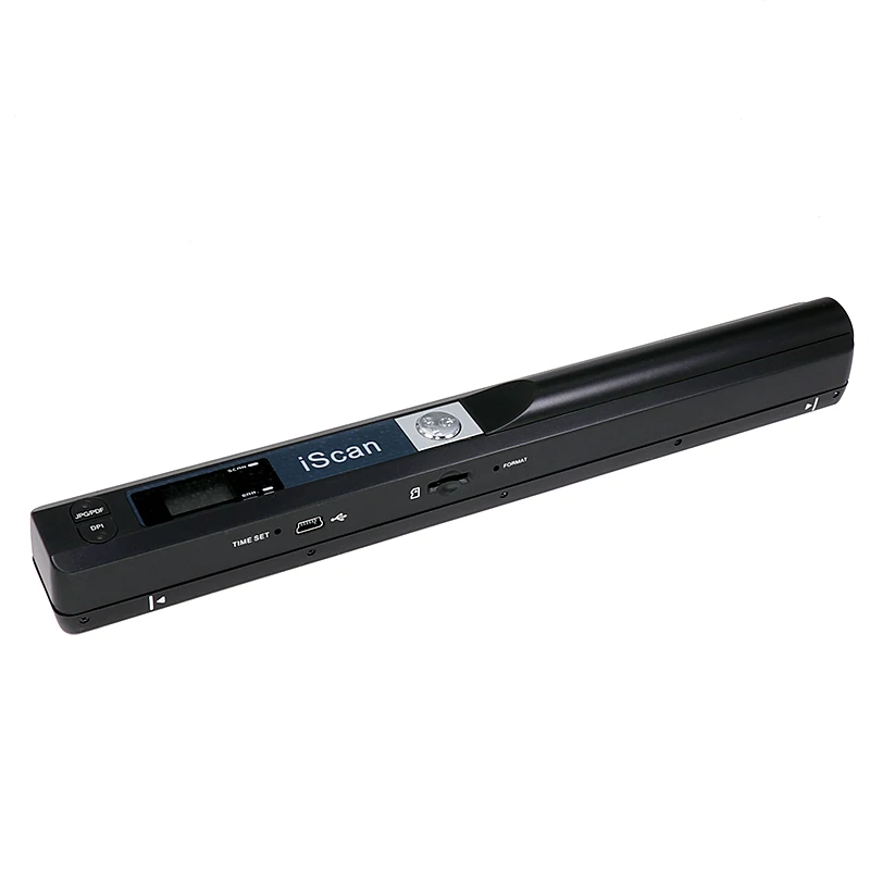 iScan Mini Portable Scanner 900DPI LCD Display JPG/PDF Format Document Image Iscan Handheld Scanner A4 Book Document Scanner