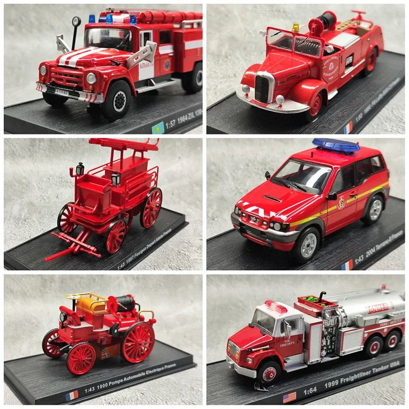 

Литой Сплав AMER World Fire Truck коллекционные игрушки модели автомобилей Классическая Ностальгия Коллекция для взрослых сувенирные подарки статический дисплей