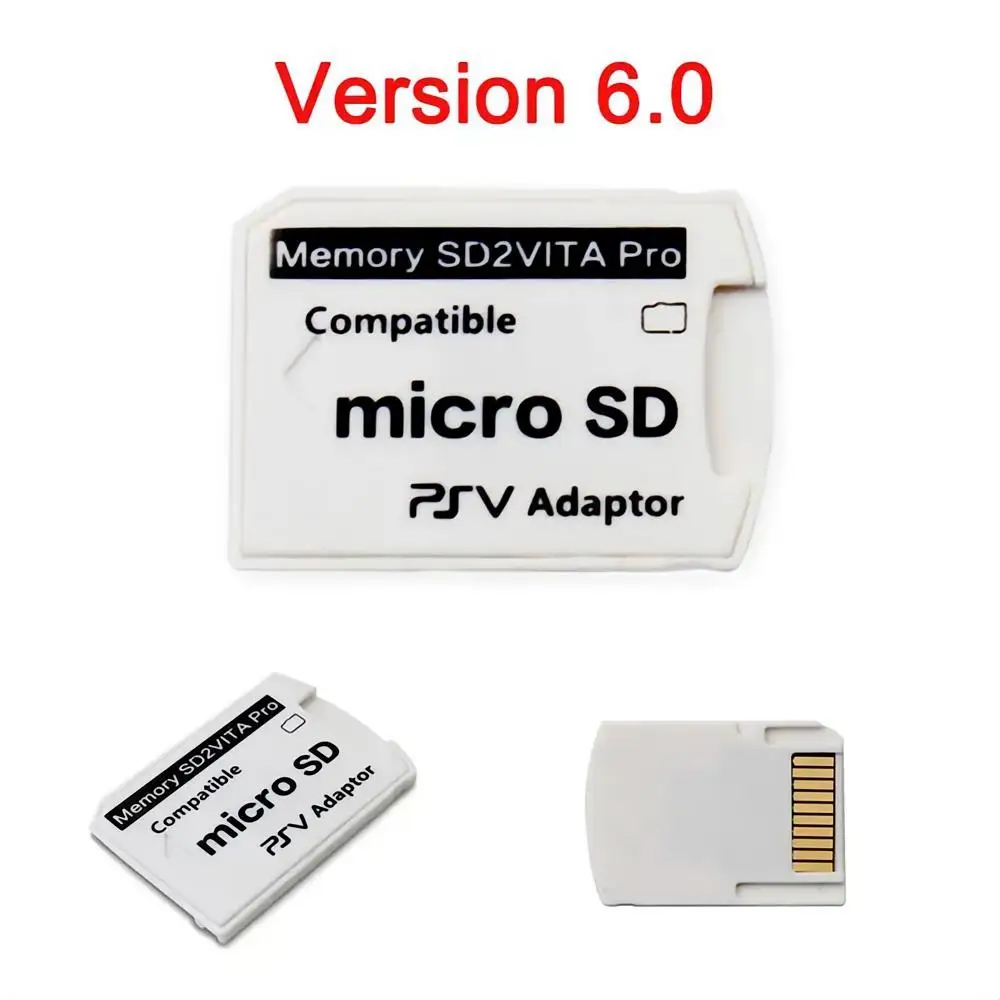 Memory Card for PS Vita TF Card Version 6.0 SD 2VITA Game Card Slot PSV 1000 2000 Adapter 3.65 System Mic