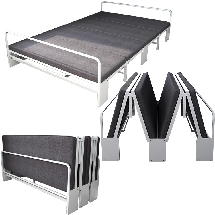 Cama dobr vel multifuncional com colch o para estudo loft resistente cama-dobr-vel-multifuncional-com-colch-o-para-estudo-loft-resistente