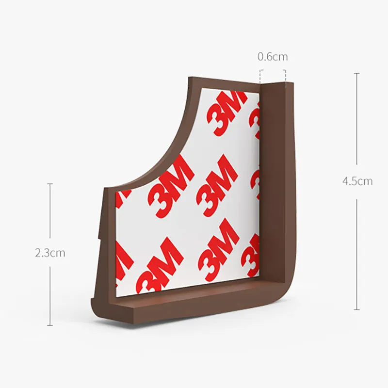 Chinese Style Solid Right Angle Table Corner Protector Silicone Protection From Children Safety for Baby Child Protective Pads