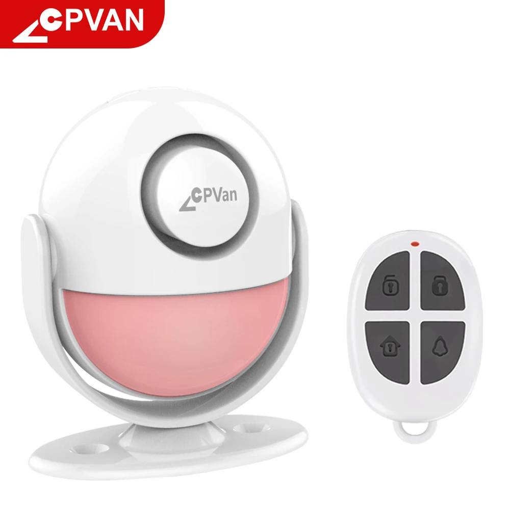 Motion Sensor Alarm, Wireless Infrared Home Security System, PIR Motion