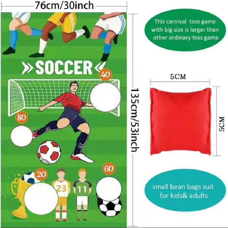 Kids & Adults Tossing Bean Bags 5