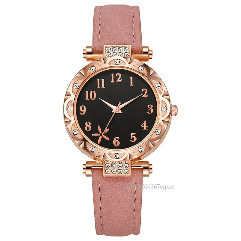 Women's Fashion Quartz Watch Luxury Leather Band Analog WristWatch