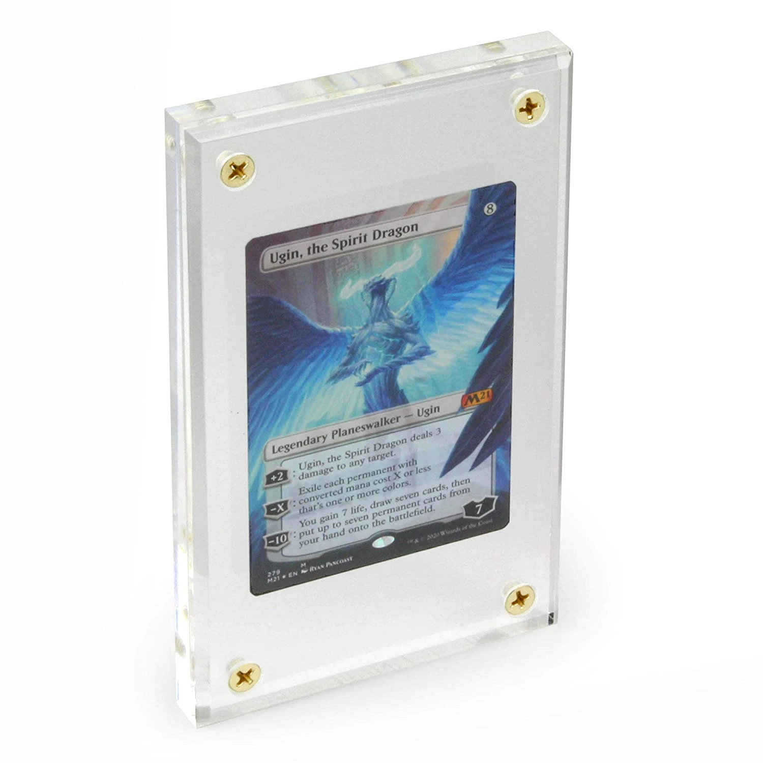 Collector Gifts Plexiglass Screws Open Acrylic Booster Pack Display Case  Box Pokemon Card Frame Single Holder - Storage Boxes & Bins - AliExpress