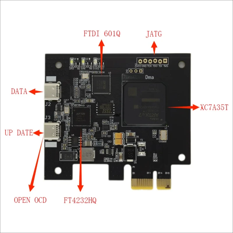 DMA (Direct Memory Access ) Capture Card with Silver Shield