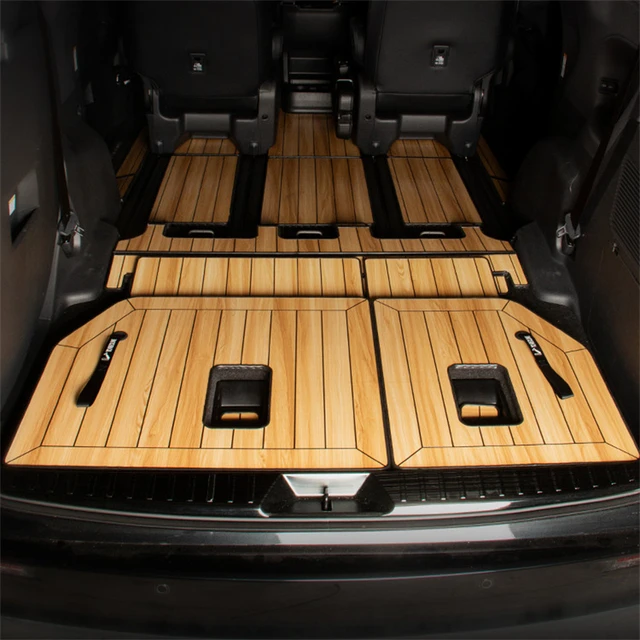 Toyota Sienna 2022 wooden floor foot pad