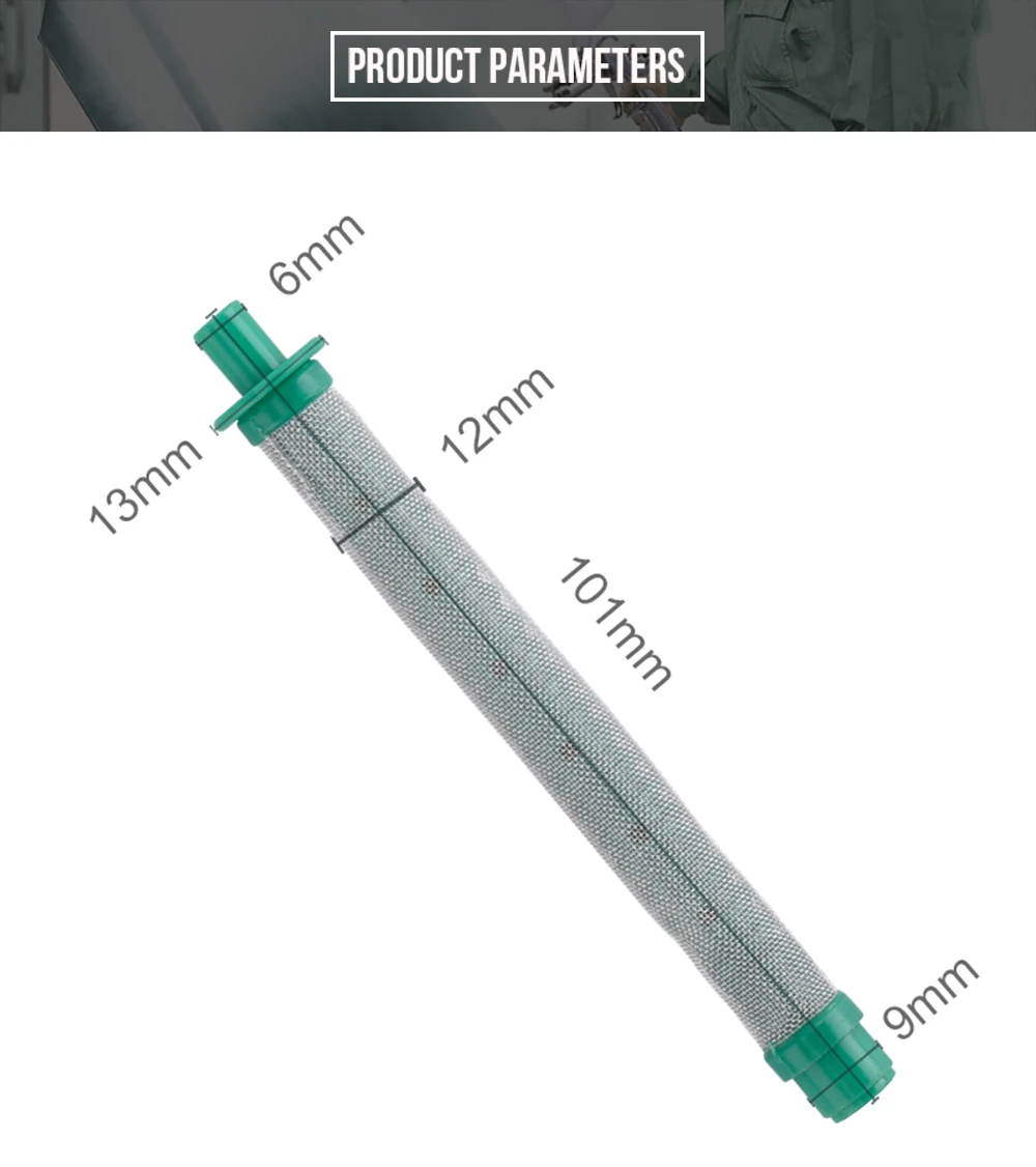 Professional Airless Paint Gun Filter 60 Mesh Airless Gun Sprayer Parts Factory