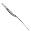 1 Piece Ear Nose Earpick Wax Removal Forceps Angled Clamp Nasal Tool Curved Earwax Tweezers Clip Eyelash Remover Cleaner Tweezer 2