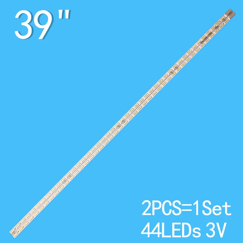 2pcs 437mm Led Backlight TV For Sharp 39inch 44leds LED-BAR_L LED-BAR_LR CEM877A CEM878A LC39LE440M 2pcs 437mm led backlight tv for sharp 39inch 44leds led bar l led bar lr cem877a cem878a lc39le440m