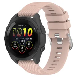 Premium Silicone Replacement Watch Band - Versatile Fit - 18mm watch strap (Pink)
