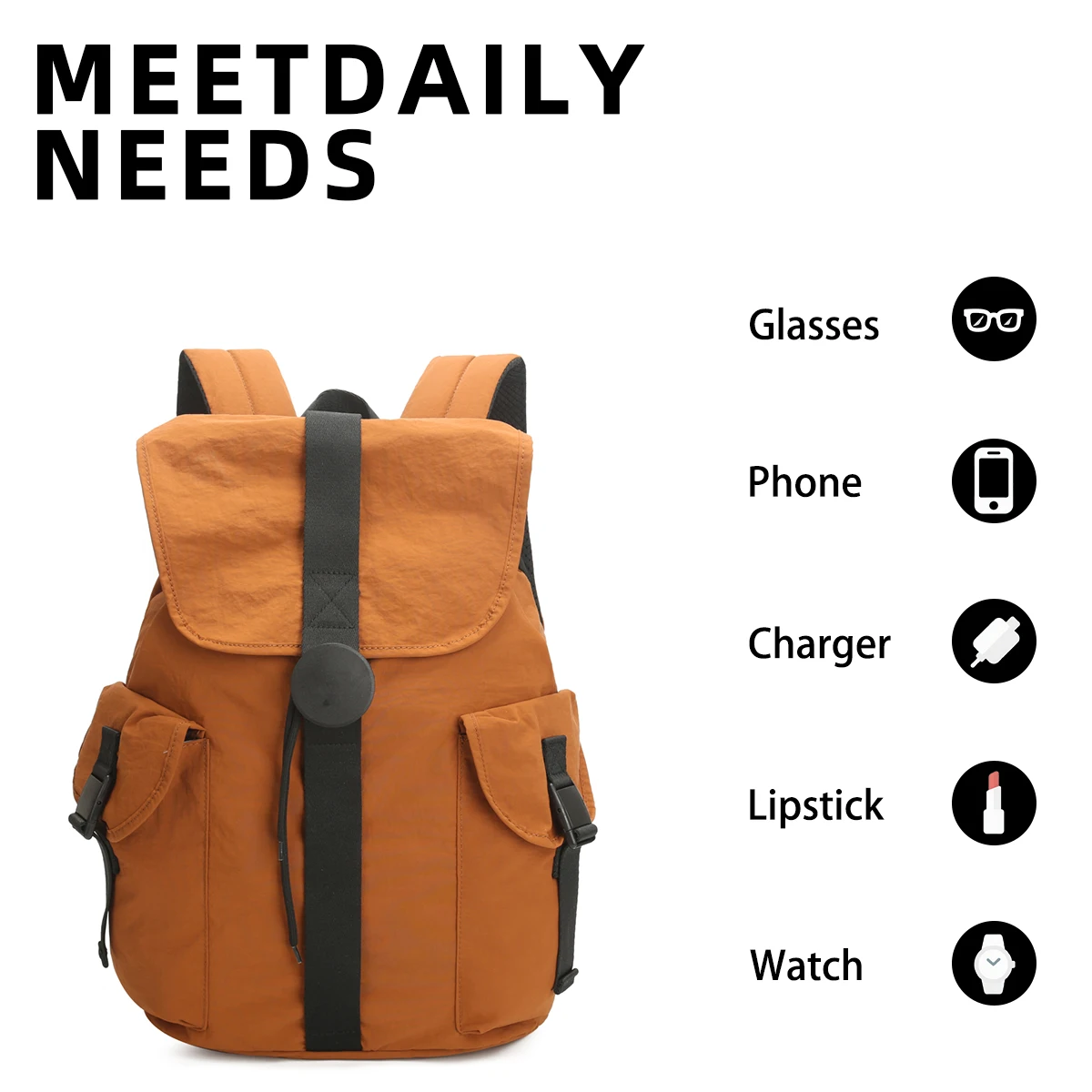 Drawstring Backpack for Women, Lightweight and Stylish Travel Bag, Swimming Bag, Multifunctional Sports Backpack, High School Backpack, College Student Backpack, Hiking and Camping