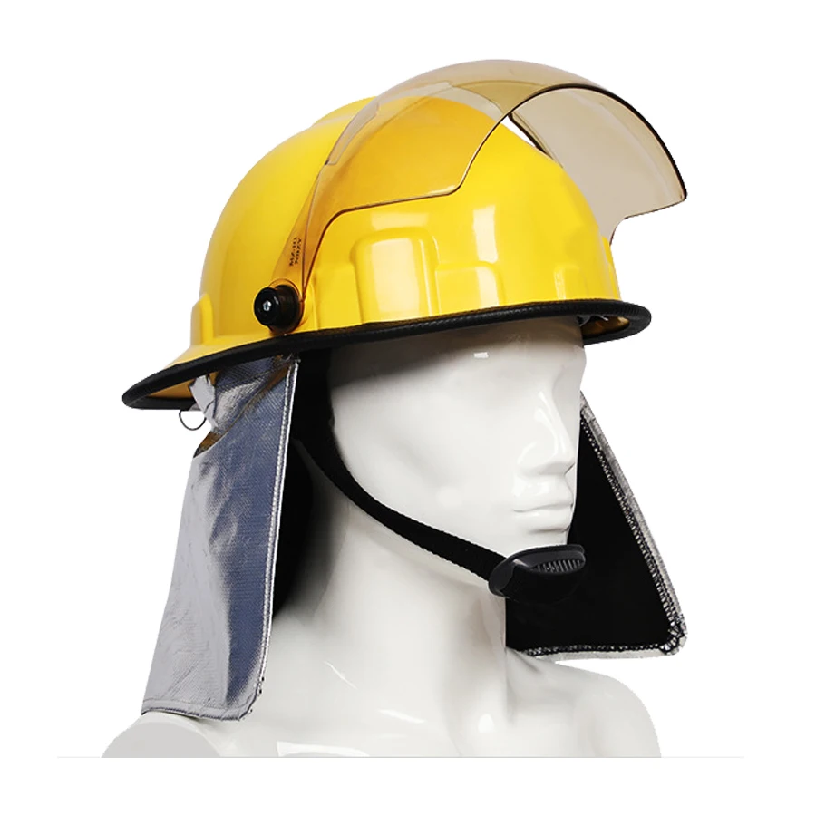 ABS oheň nejnovější design CE korejské styl bezpečnosti helma pro oheň bitevník hasič s pelerína maska bezodkladnost záchranné ochranný