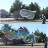 3 Style Bubble Rope Stainless Steel Giant Bubble Maker Wand Telescopic Design Bubble Party Favors Outdoor Activity for Children 5