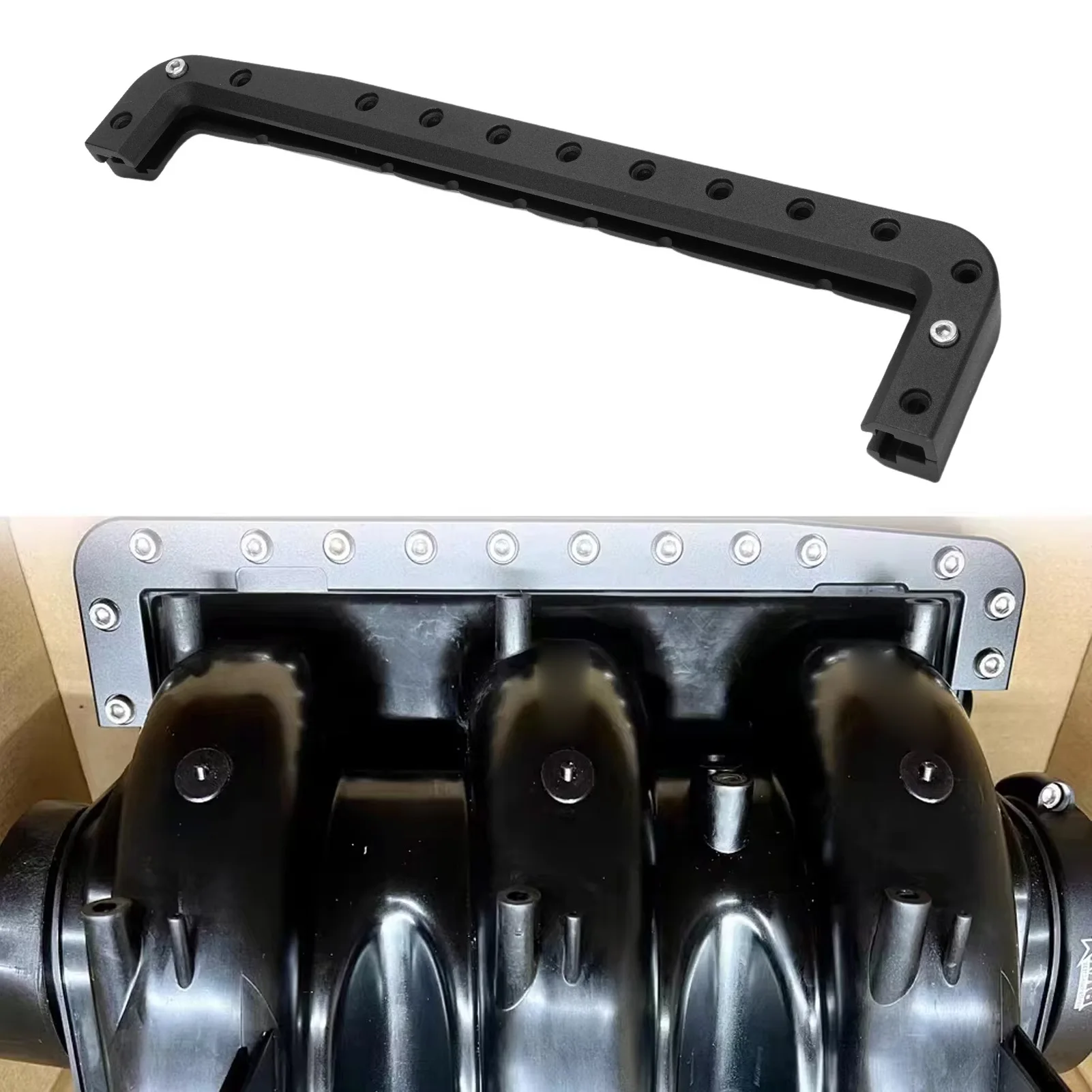 Motorboat Intake Manifold Clamp Anti Crack Aluminium Billet Secure Grip Intake Manifold  Clip for Marine Environment