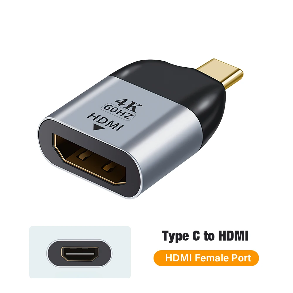 Universal USB-C to 8K/4K Multi-Display Converter: HDMI, VGA, DP & Mini DisplayPort Adapter