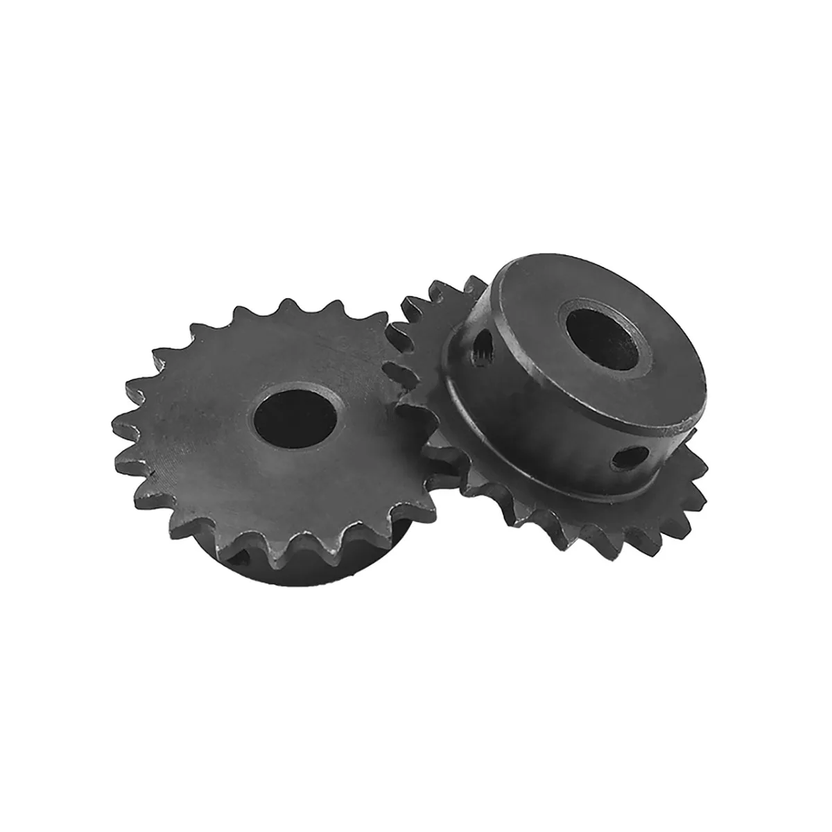 Transmission Gear Industrial Drive Sprocket 1Pcs 9-14 Teeth 04C / 25H Chain Gear 45# Steel Industrial Sprocket Wheel Motor Chain Drive Bore 5/6/8/10/12mm