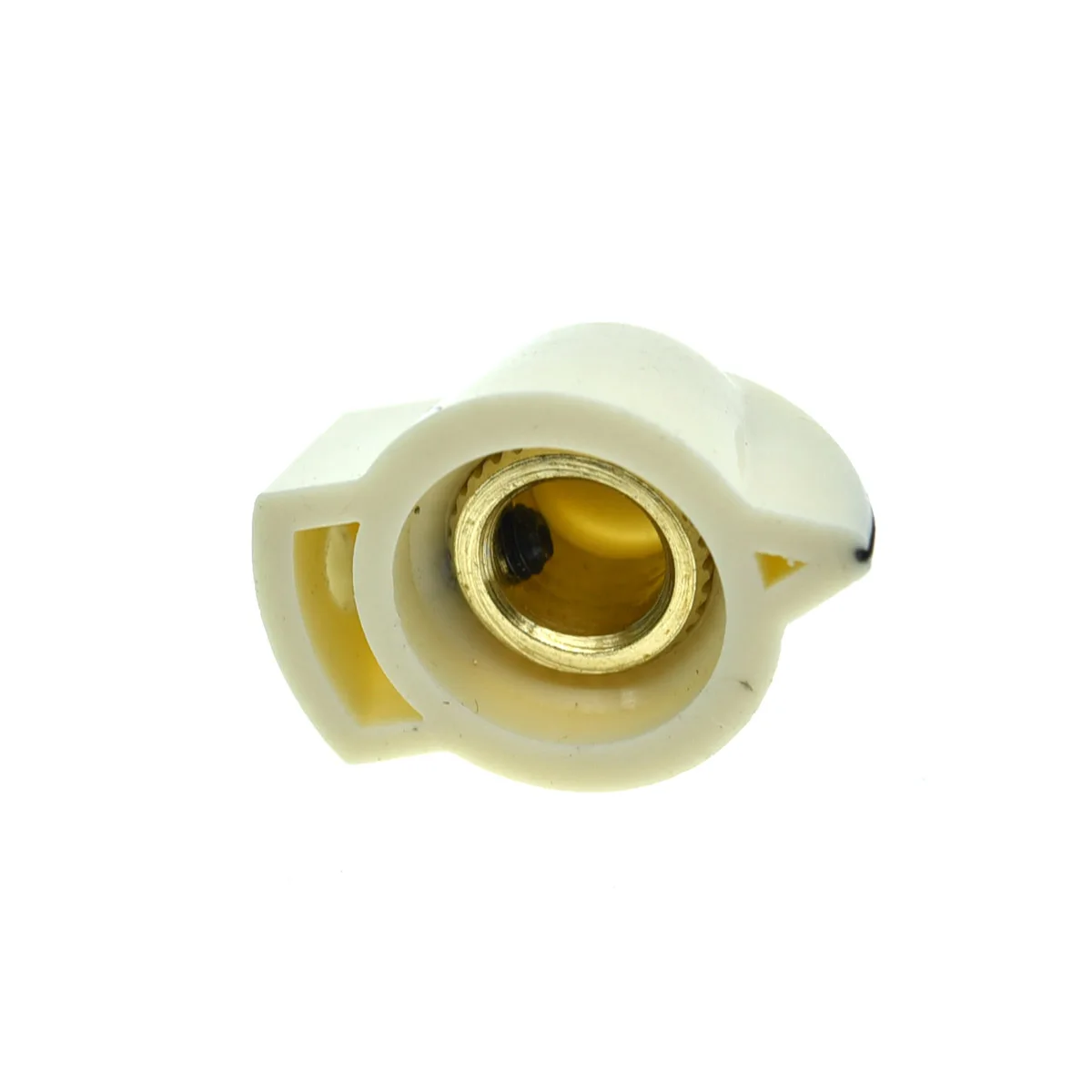 Dopro 20 Mm Regler-Knöpfe Für Bass-Gitarre – Chrom, Set-Schraube, Für 6 Mm Poti-Schäfte