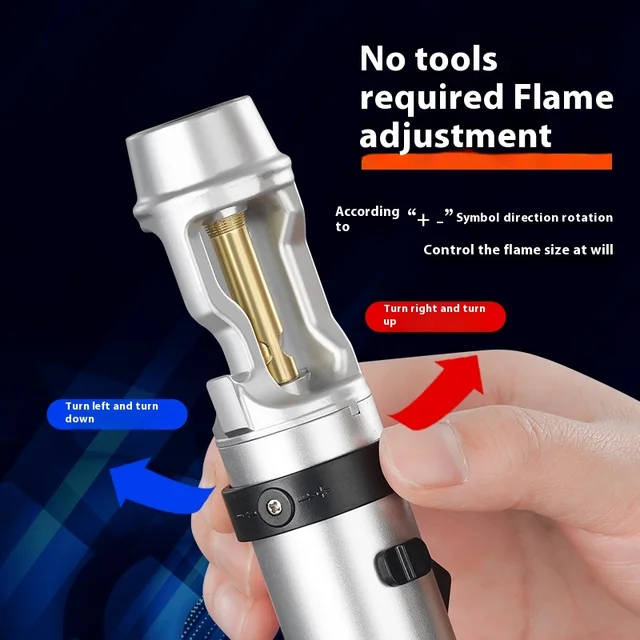 Metal Windproof Torch Lighter 6
