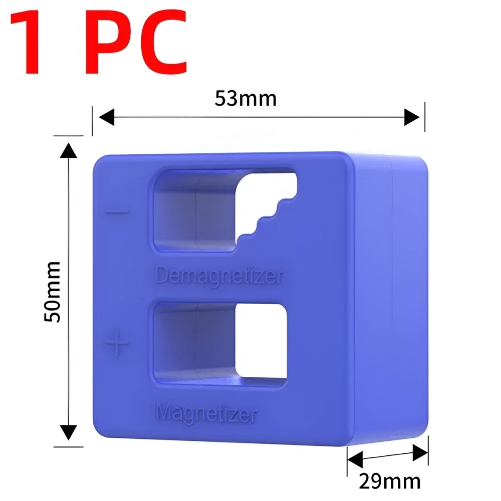 Cacciavite blu di alta qualità Strumento di raccolta magnetico Cacciavite per strumento smagnetizzatore magnetizzatore