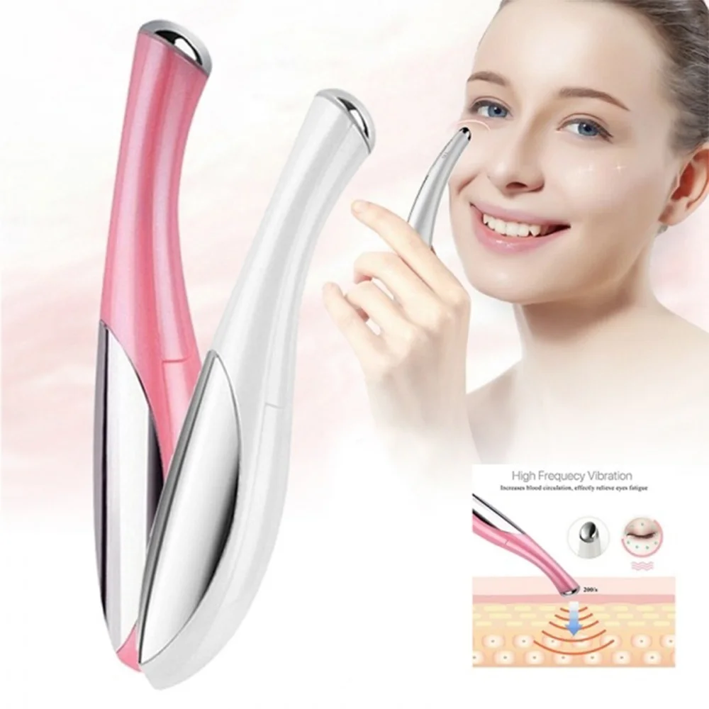 

Mini Electric Vibration Eye Face Massager Anti-Ageing Wrinkle Portable Beauty Rejuvenation Pen Pen Circle Removal Dark Care