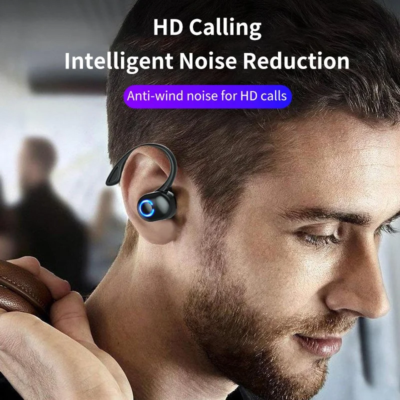 TWS Wireless Earphones Sport Headphones Bluetooth 5.2 Earbuds Handsfree Headset With Mic for IPhone Samsung Xiaomi Smart Phone 6