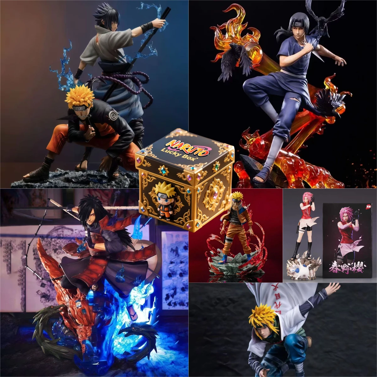 Legendary Shinobi Mystery Box - Iconic Anime Character Figure Collectible Gift
