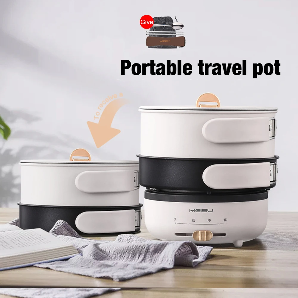 Rice Cooker 4 Cups Uncooked, 1.2L Portable Non-Stick Small Travel Rice  Cooker, One Button to Cook and Keep Warm Function - AliExpress