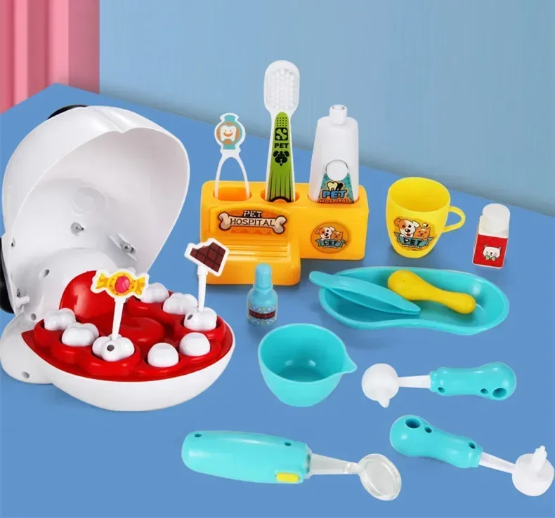 pet-dentistry-interactive-toy-set-dental-doctor-dentes-e-escova-de-enchimento-dental-play-house-baby-birthday-gift-alta-qualidade