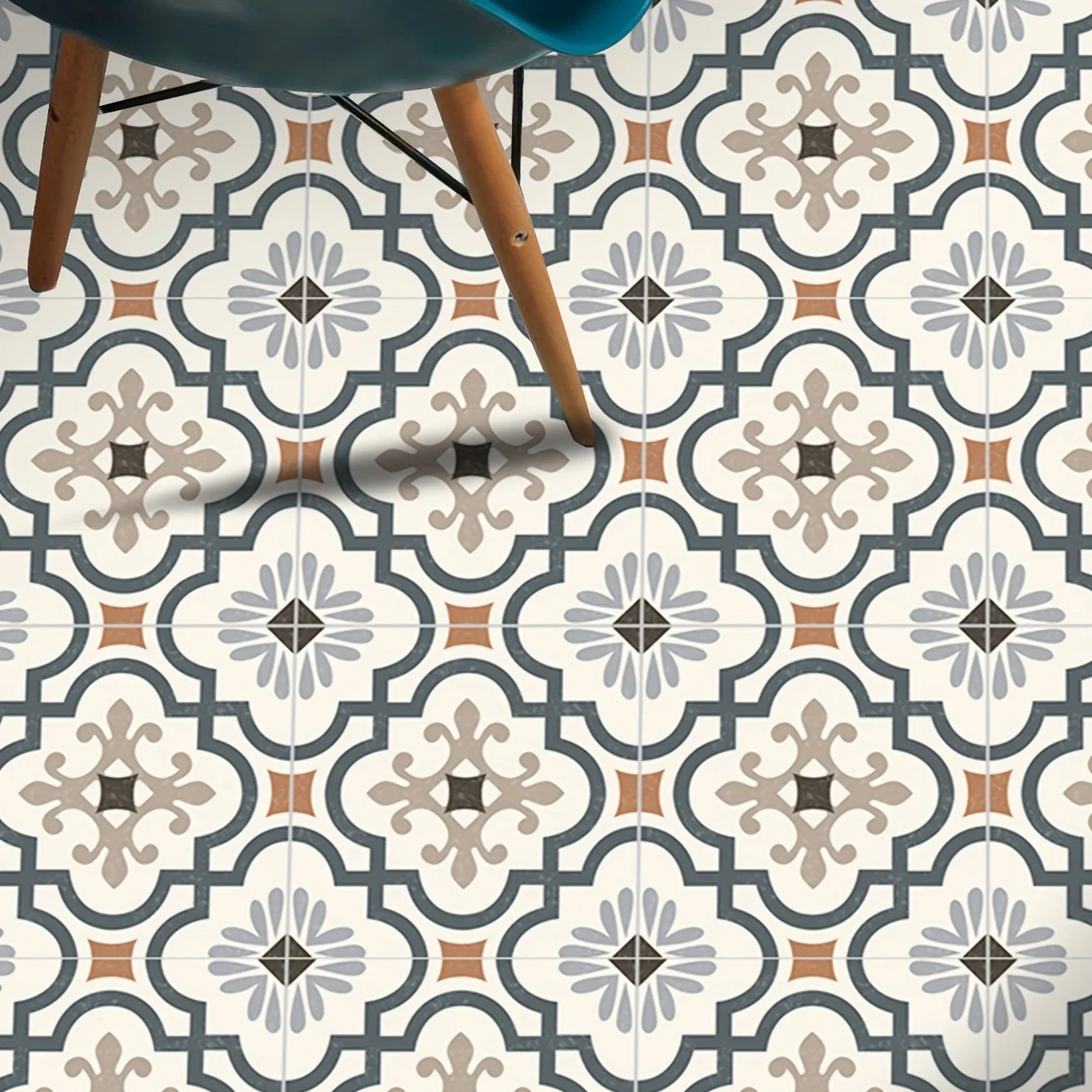 Matte thickened waterproof decal vinyl tile stickers